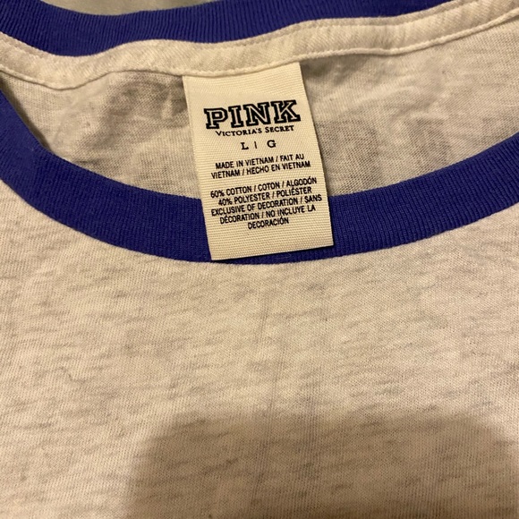 Pink 3/4 sleeve shirt - Picture 2 of 3